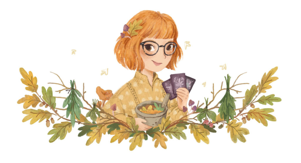 Tarot online: Ich bin Denise, eine moderne Hexe und biete dir eine Tarotlegung an.