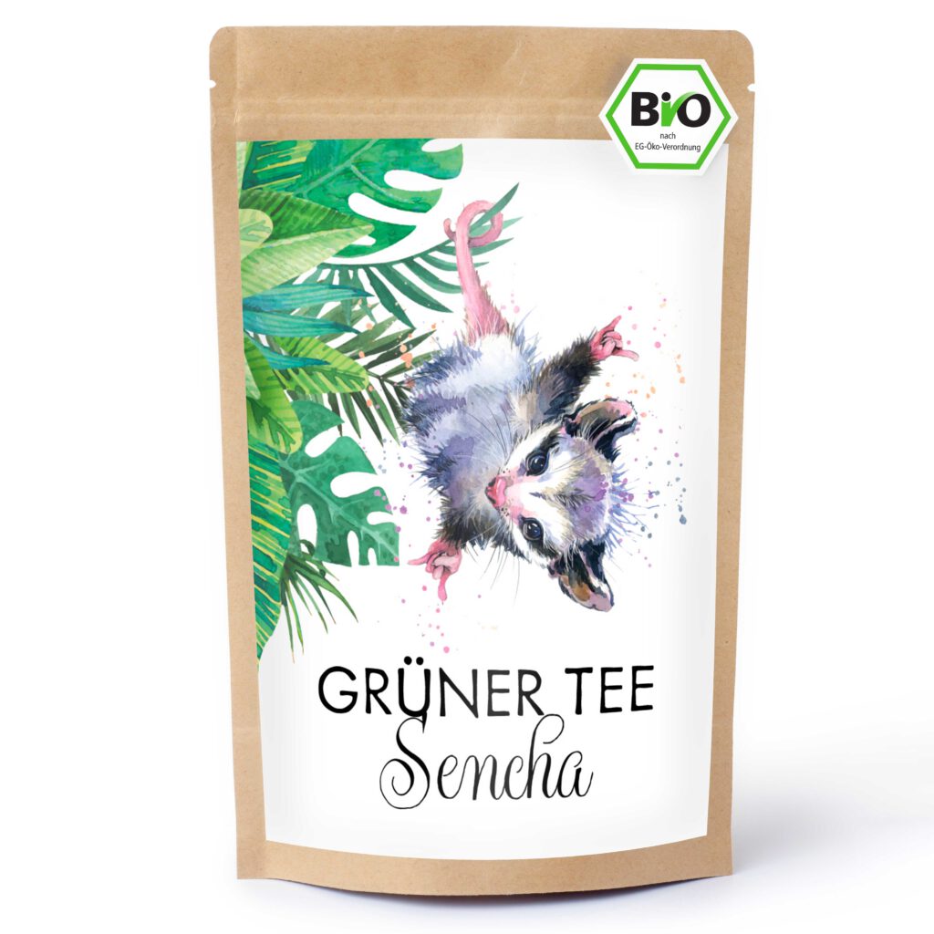 Grüner Tee Sencha - Verpackung