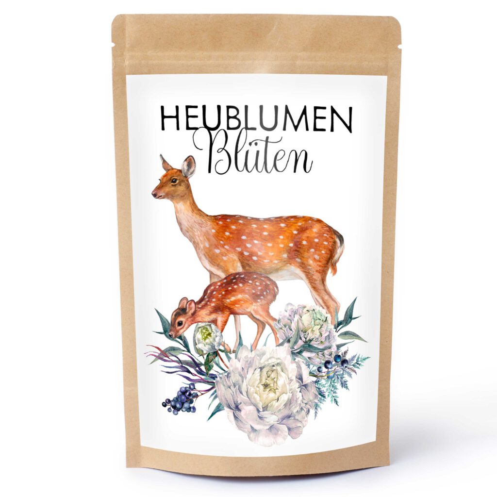 Heublumenblüten-Kräuter-Verpackung