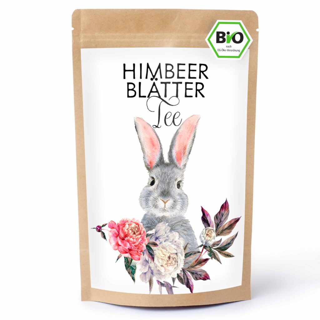 Himbeerblättertee-Verpackung